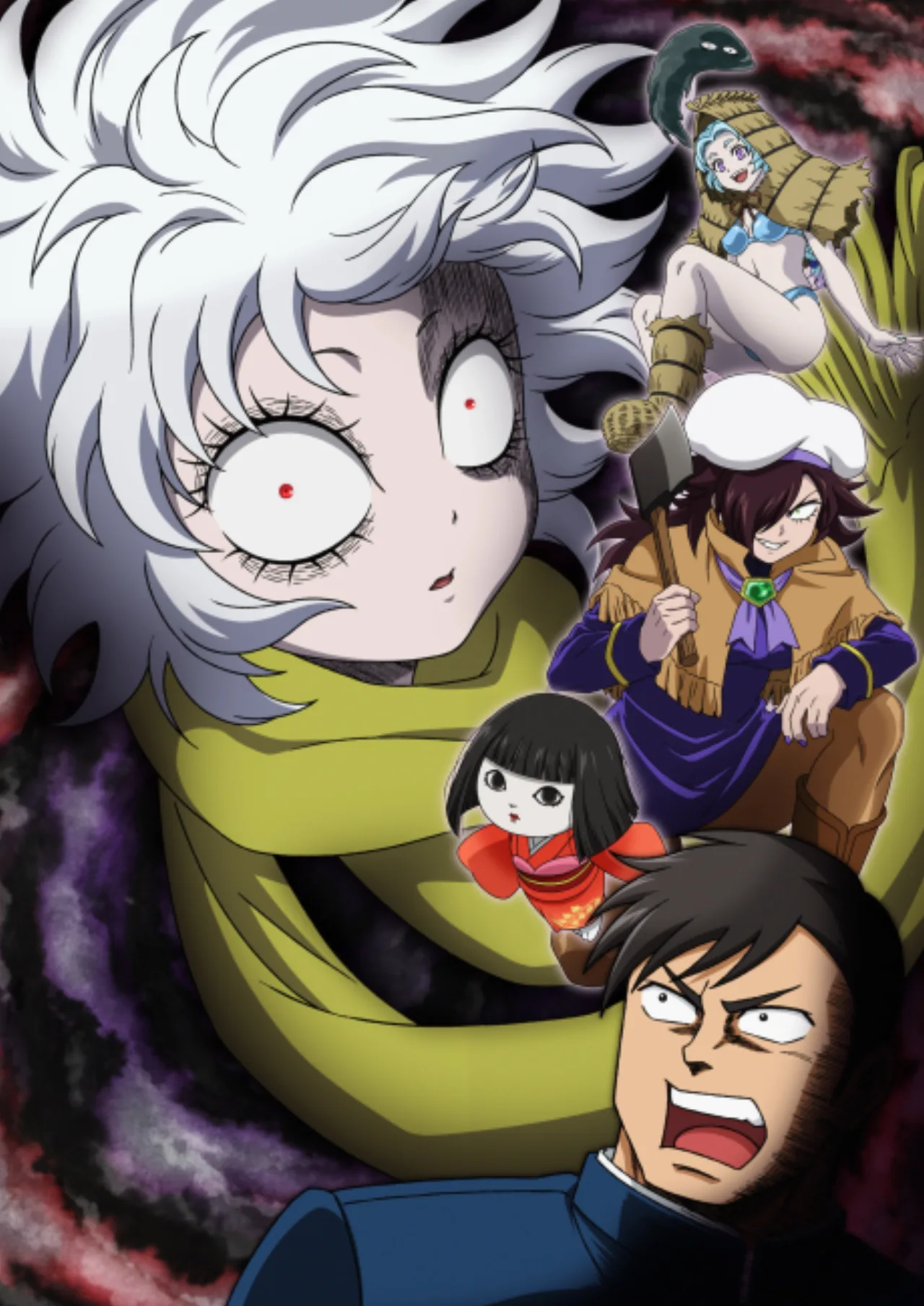 Cena do anime Let's Go Kaikigumi