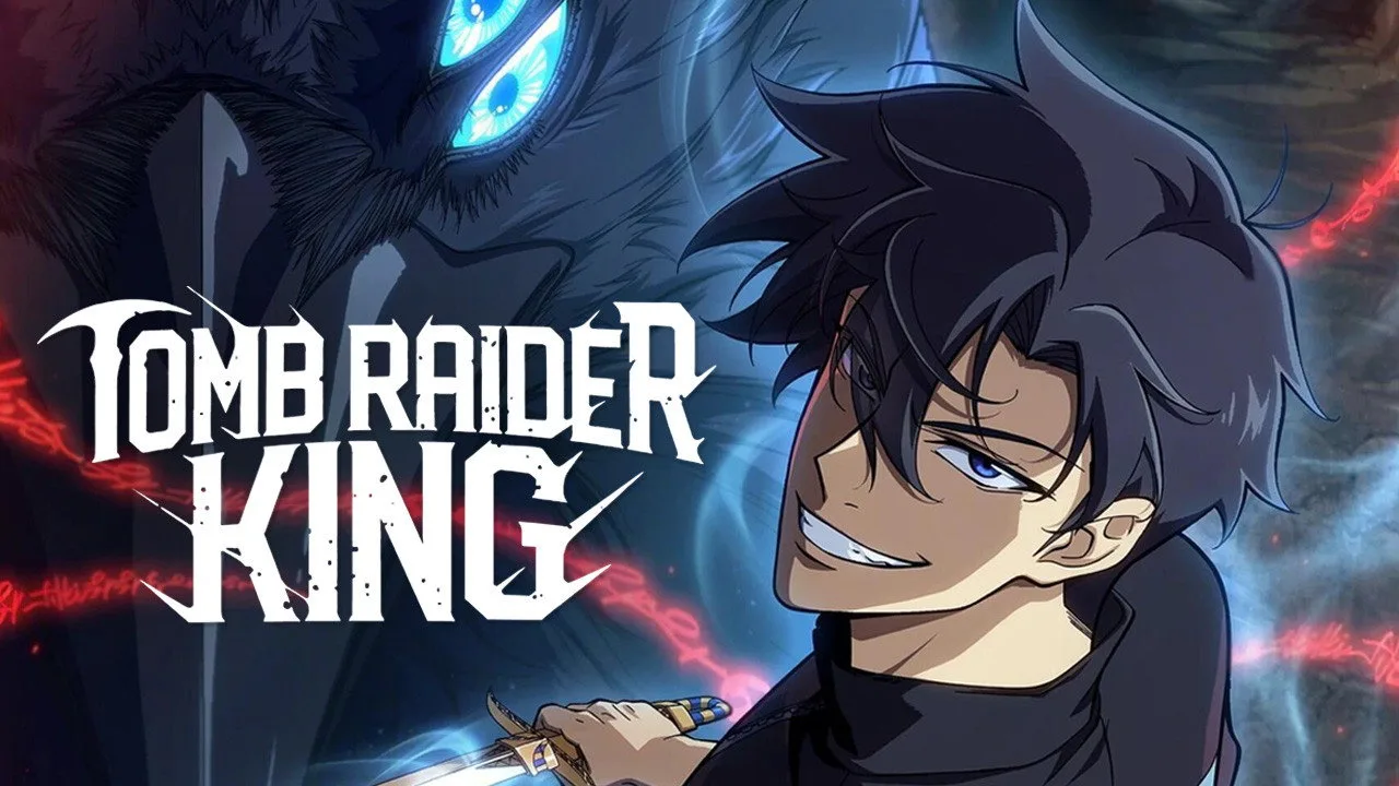 Imagem de Tomb Raider King — Tomb Raider King vs Solo Leveling: o que muda na nova série da Crunchy