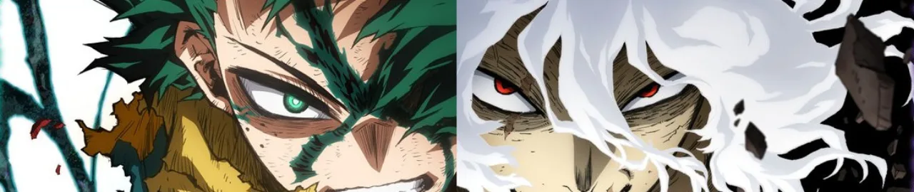 Cena do anime My Hero Academia