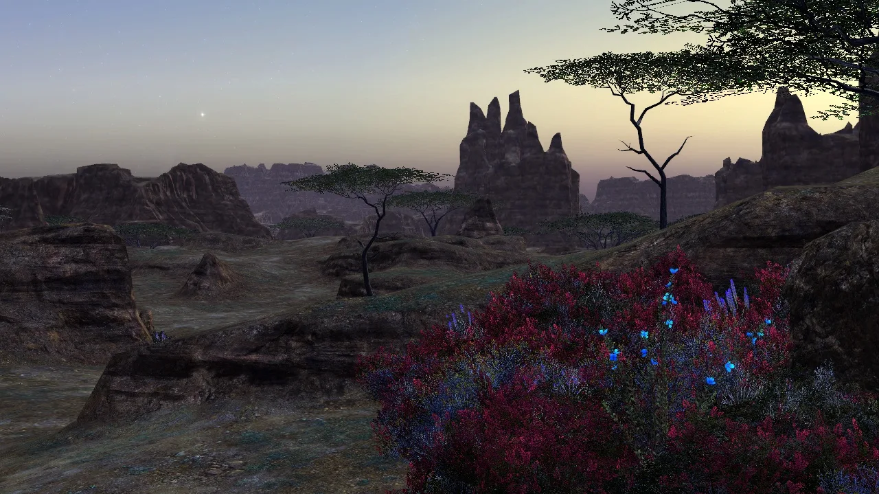 Cena do jogo Final Fantasy XIV