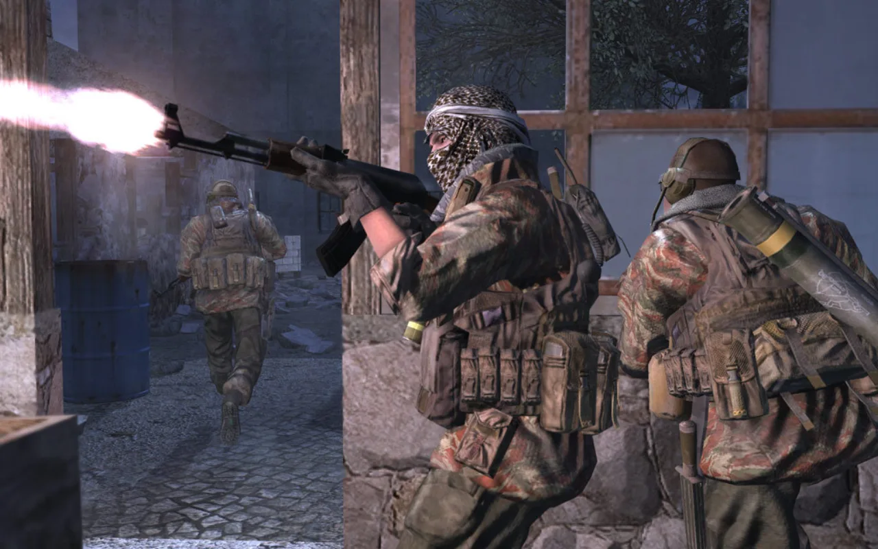 Cena do jogo Call of Duty: Modern Warfare 4