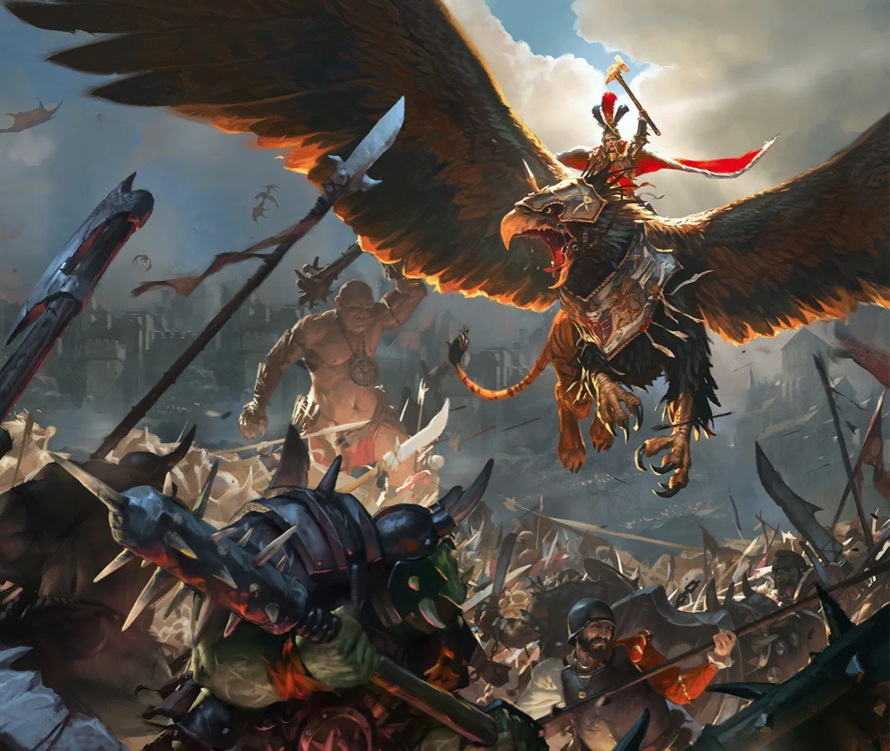 Cena do jogo Total War: Warhammer 40,000