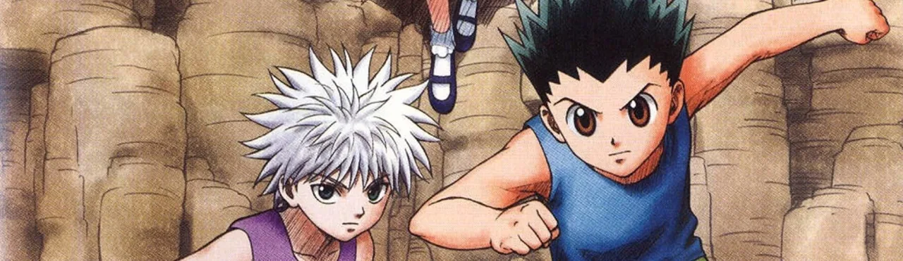 Cena do anime Hunter X Hunter