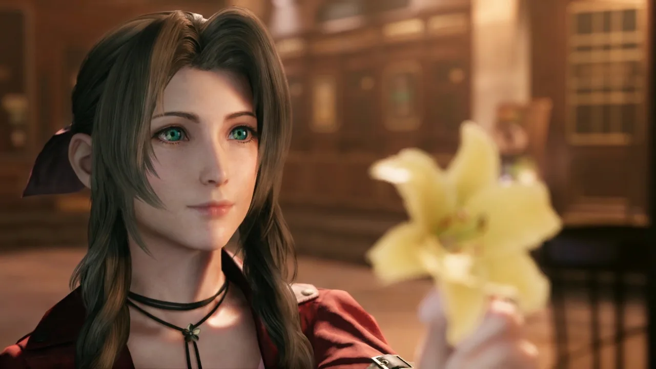 Cena do jogo Final Fantasy VII Revelation
