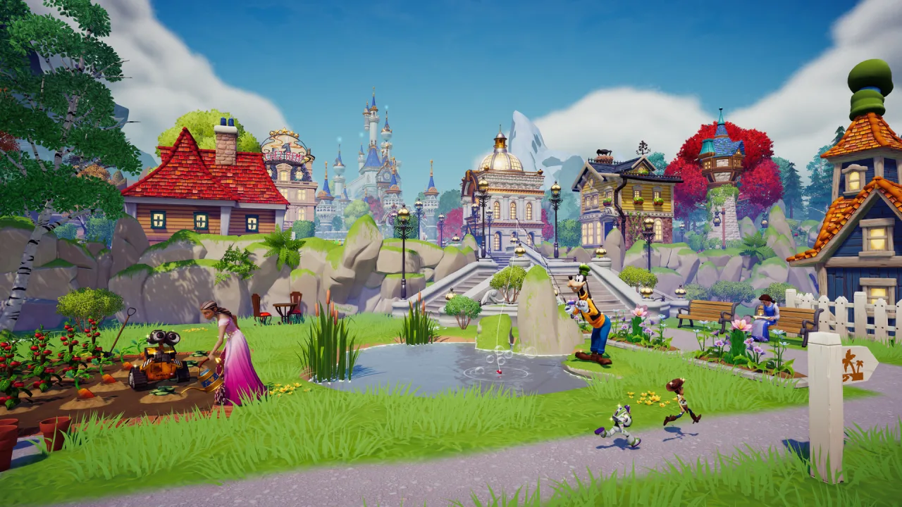 Cena do jogo Disney Dreamlight Valley