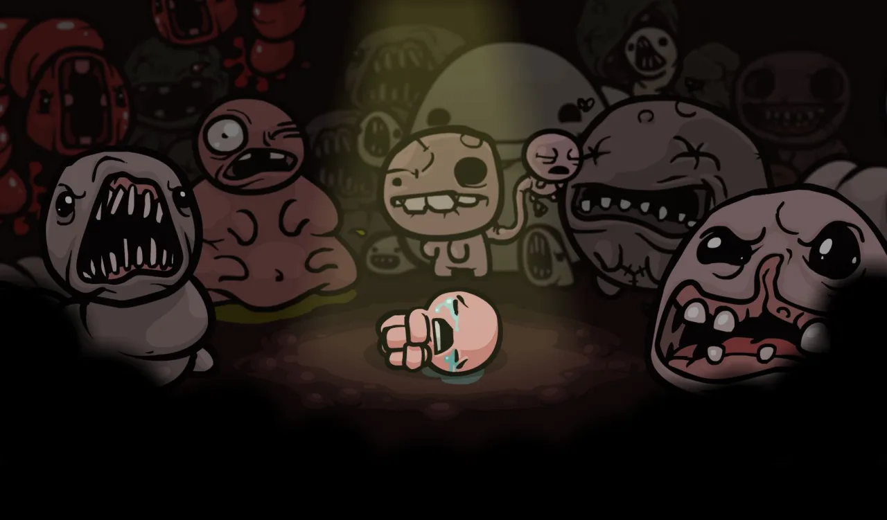 Cena do jogo The Binding of Isaac