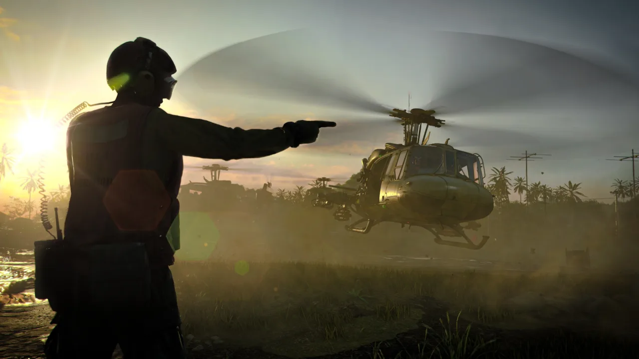 Cena do jogo Call of Duty: Black Ops Cold War