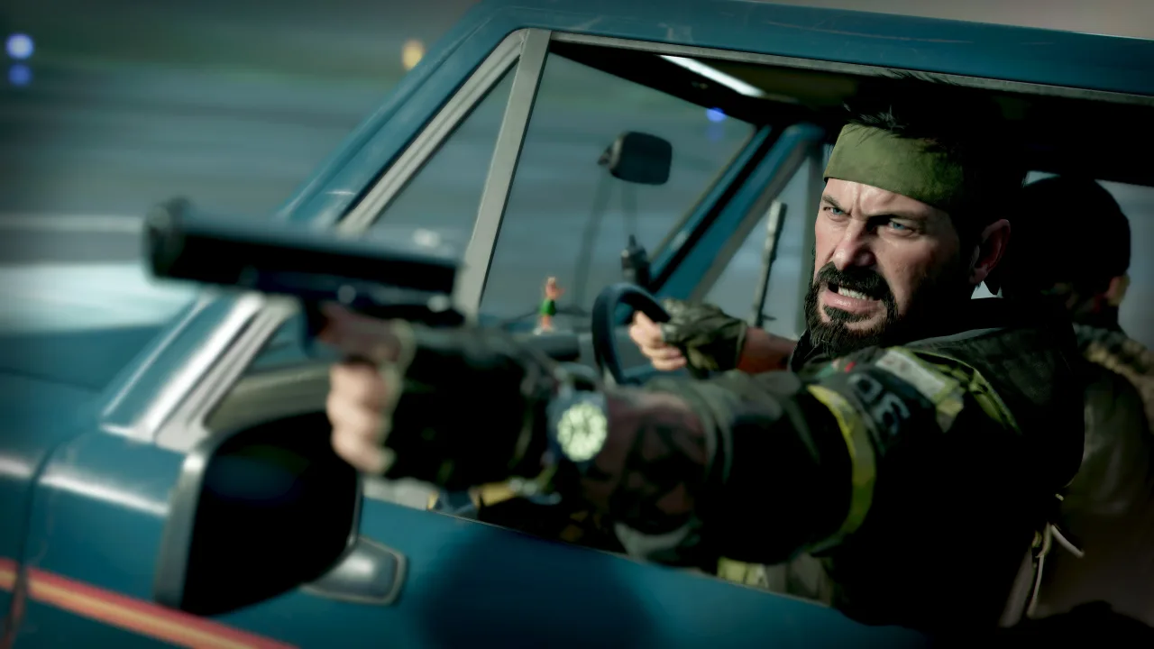 Cena do jogo Call of Duty: Black Ops Cold War