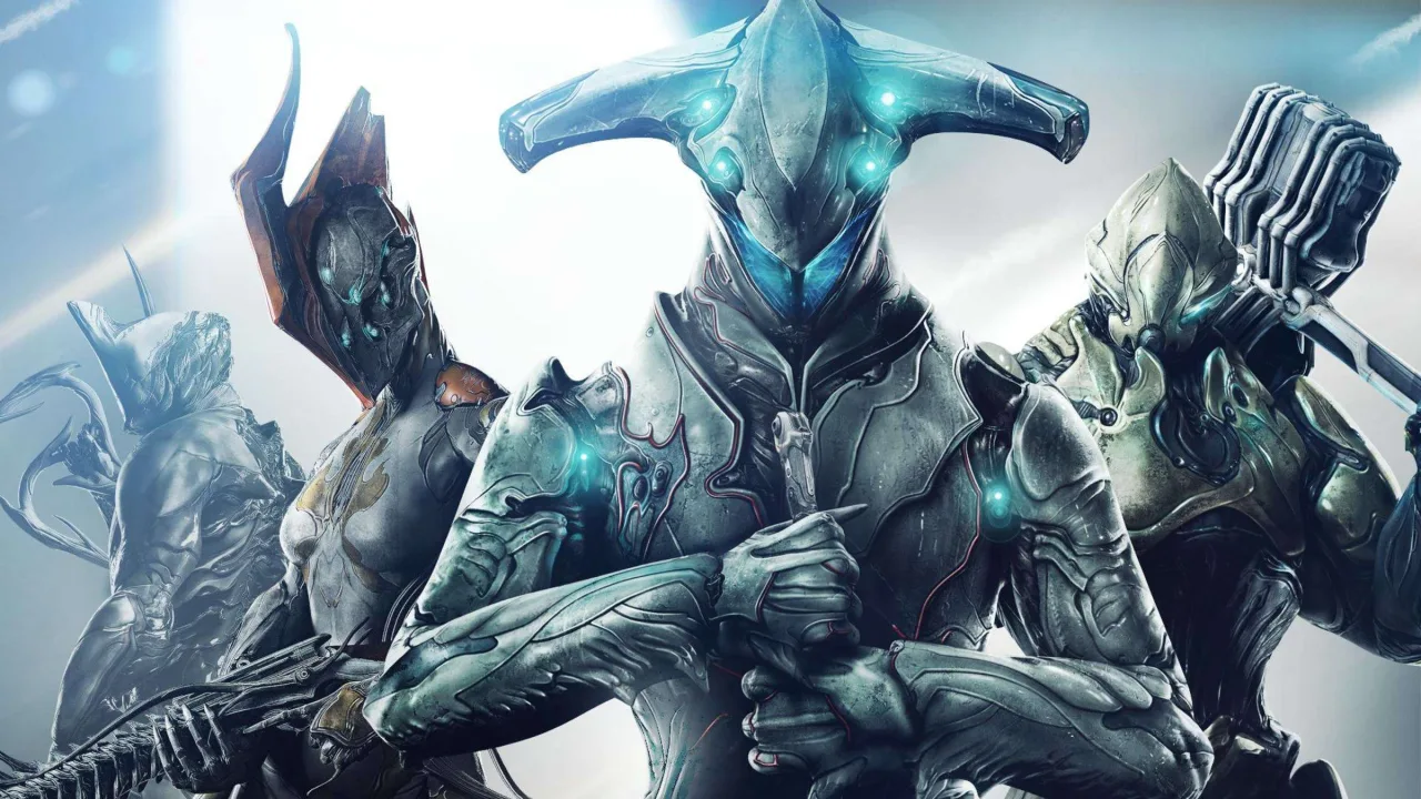 Cena do jogo Warframe