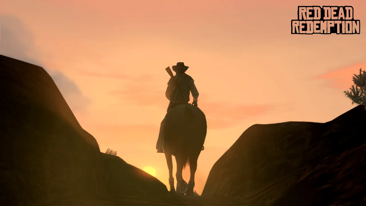 Cena do jogo Red Dead Redemption