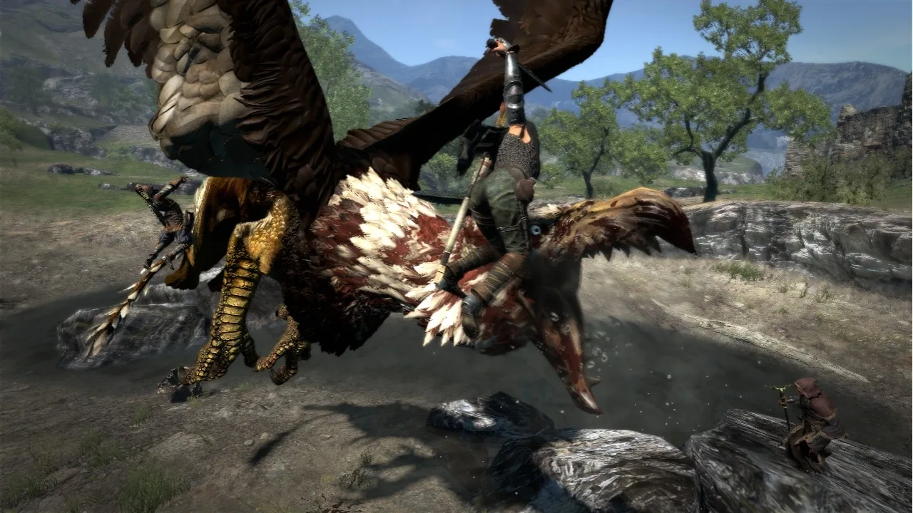 Cena do jogo Dragon's Dogma 2