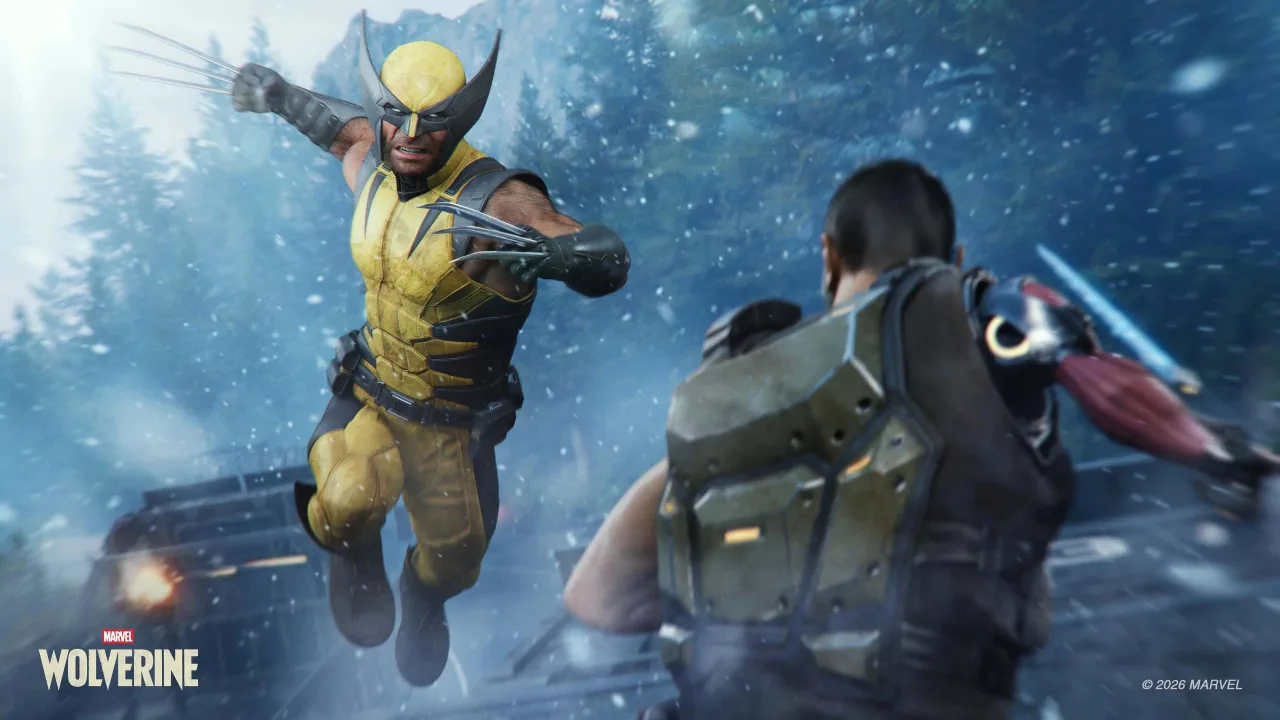 Cena do jogo Marvel's Wolverine