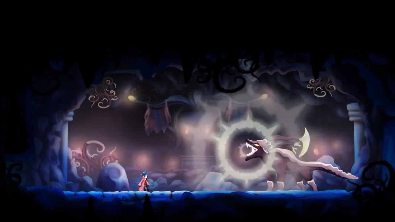 Cena do jogo Astra: Fading Stars