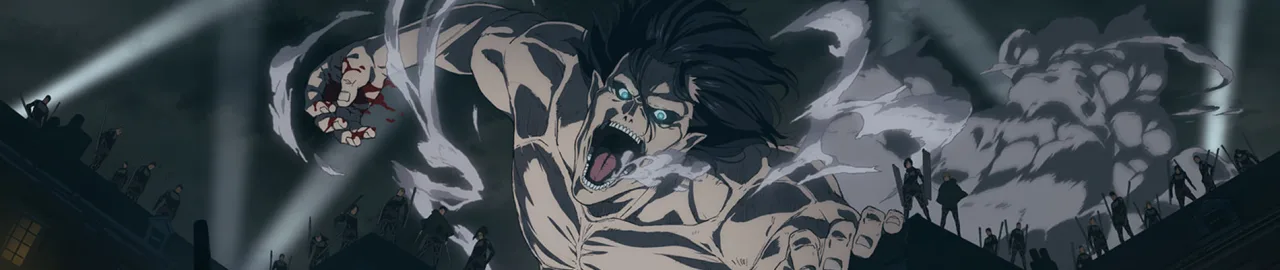 Cena do anime Attack on Titan