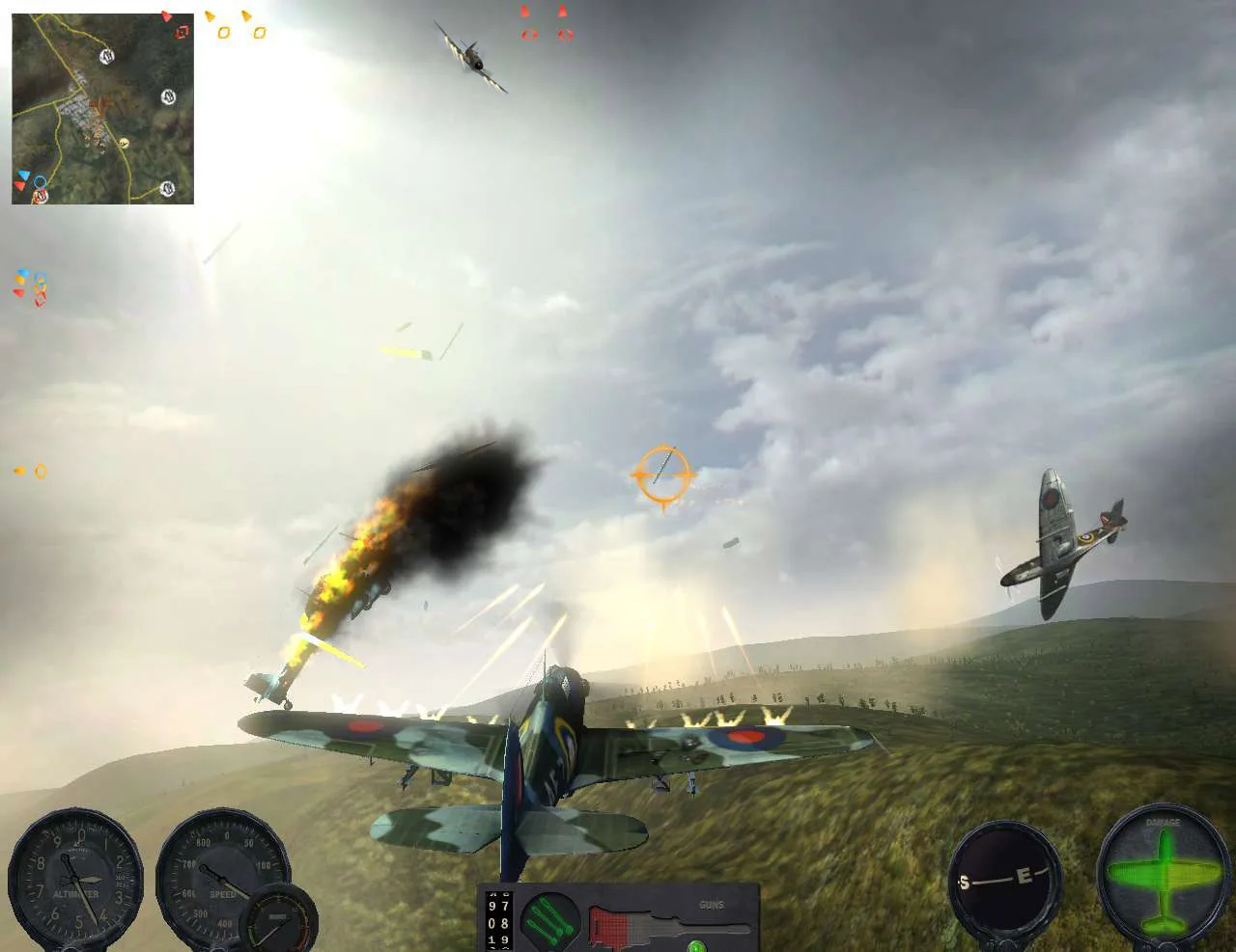 Cena do jogo Ace Combat 8: Wings of Theve