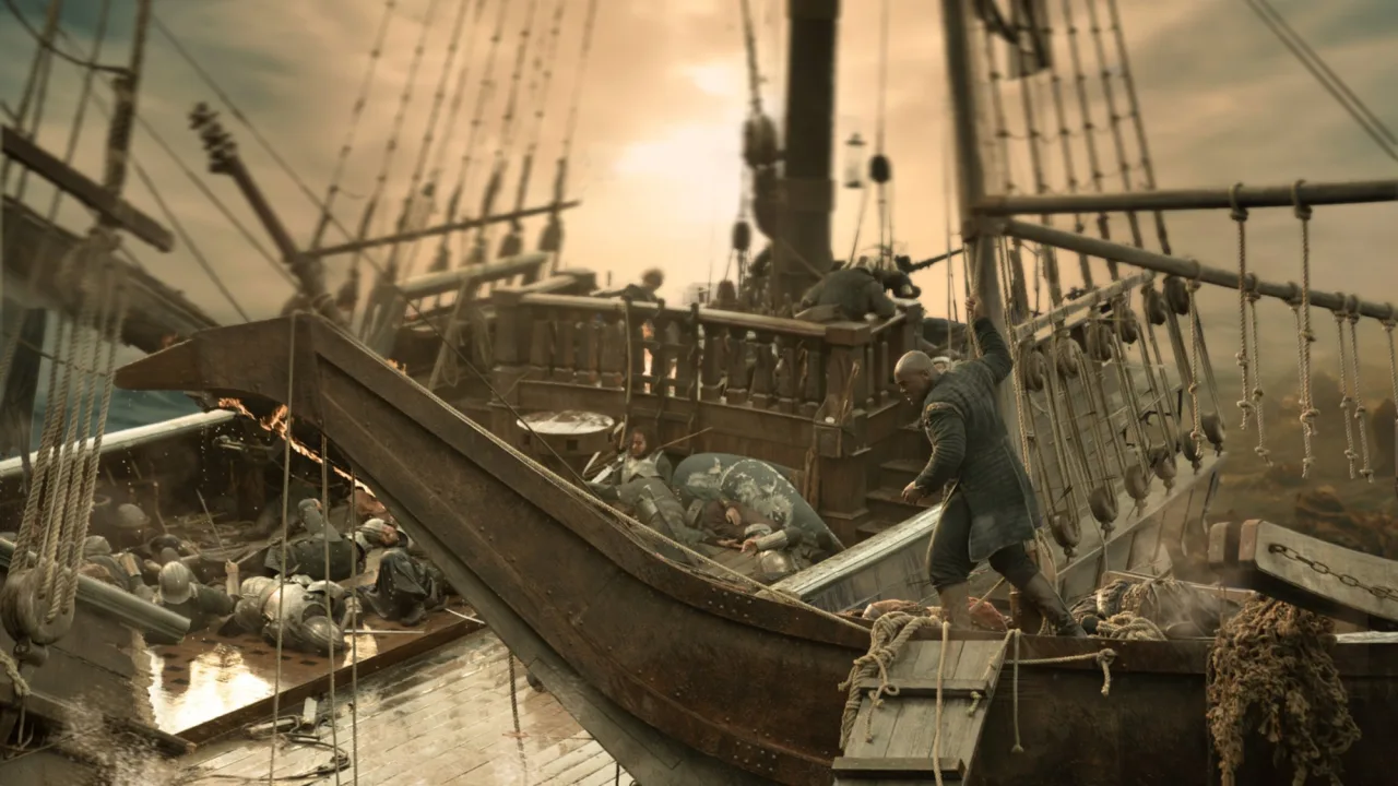 Imagem ilustrativa: Battle of the Gullet impressiona, mas ainda fica atrás de Blackwater em Game of Thrones