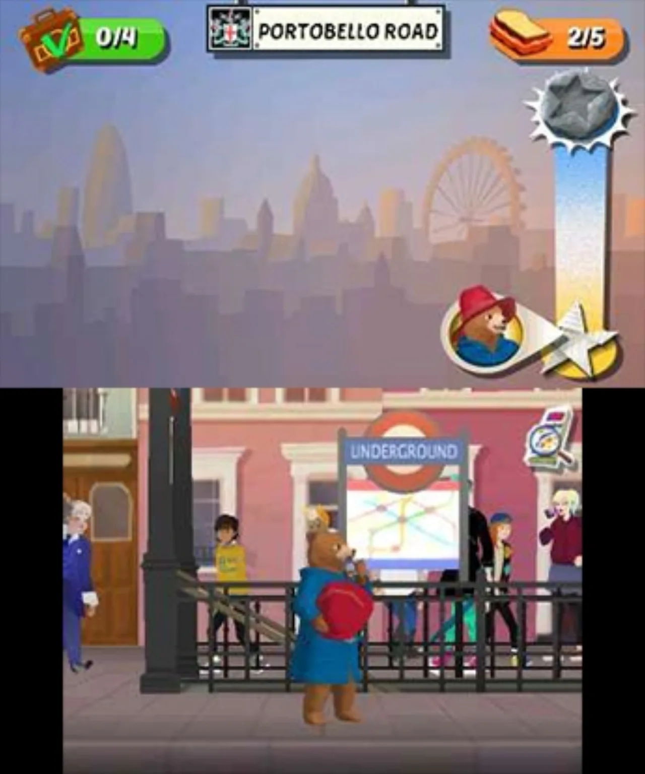 Cena do jogo Paddington