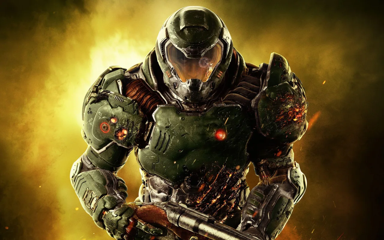 Cena do jogo Doom