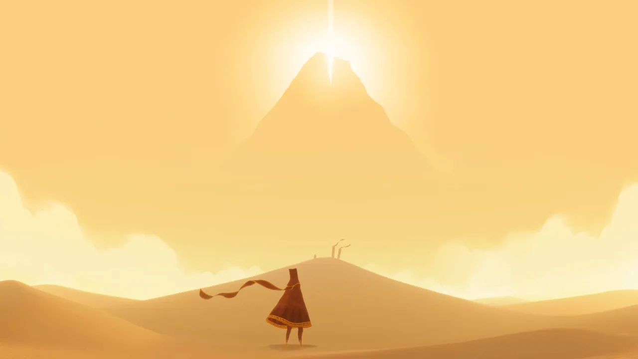 Cena do jogo Journey