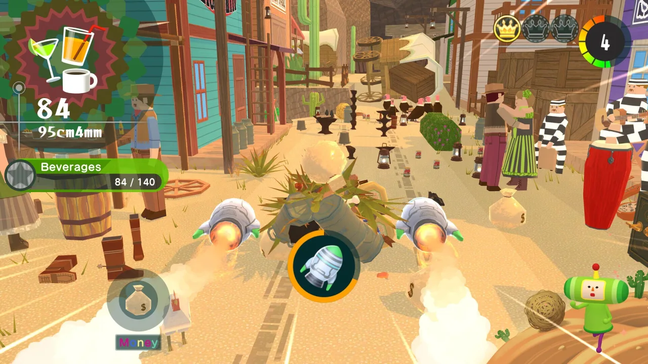 Cena do jogo Once Upon a Katamari