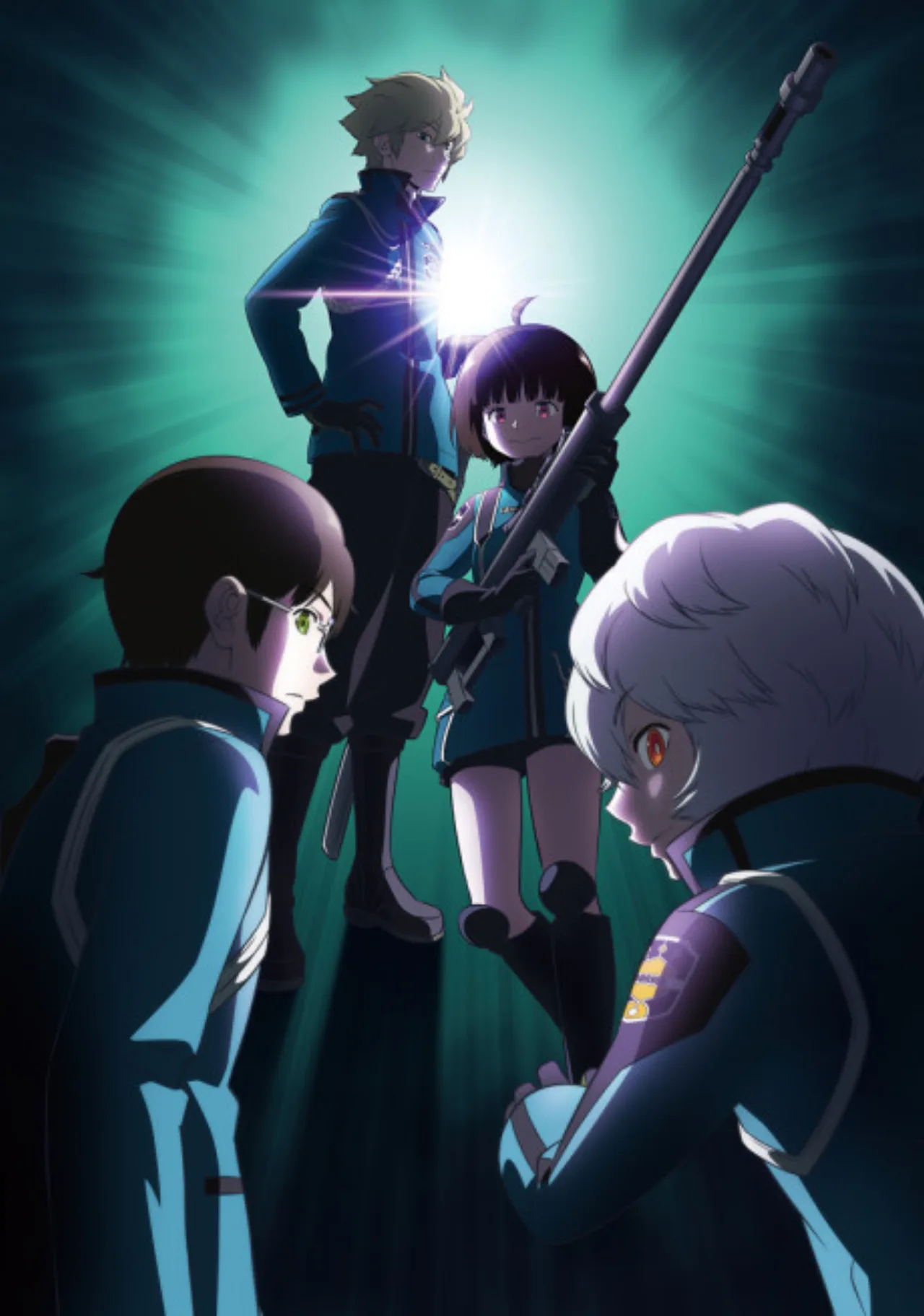 Cena do anime Studio Trigger
