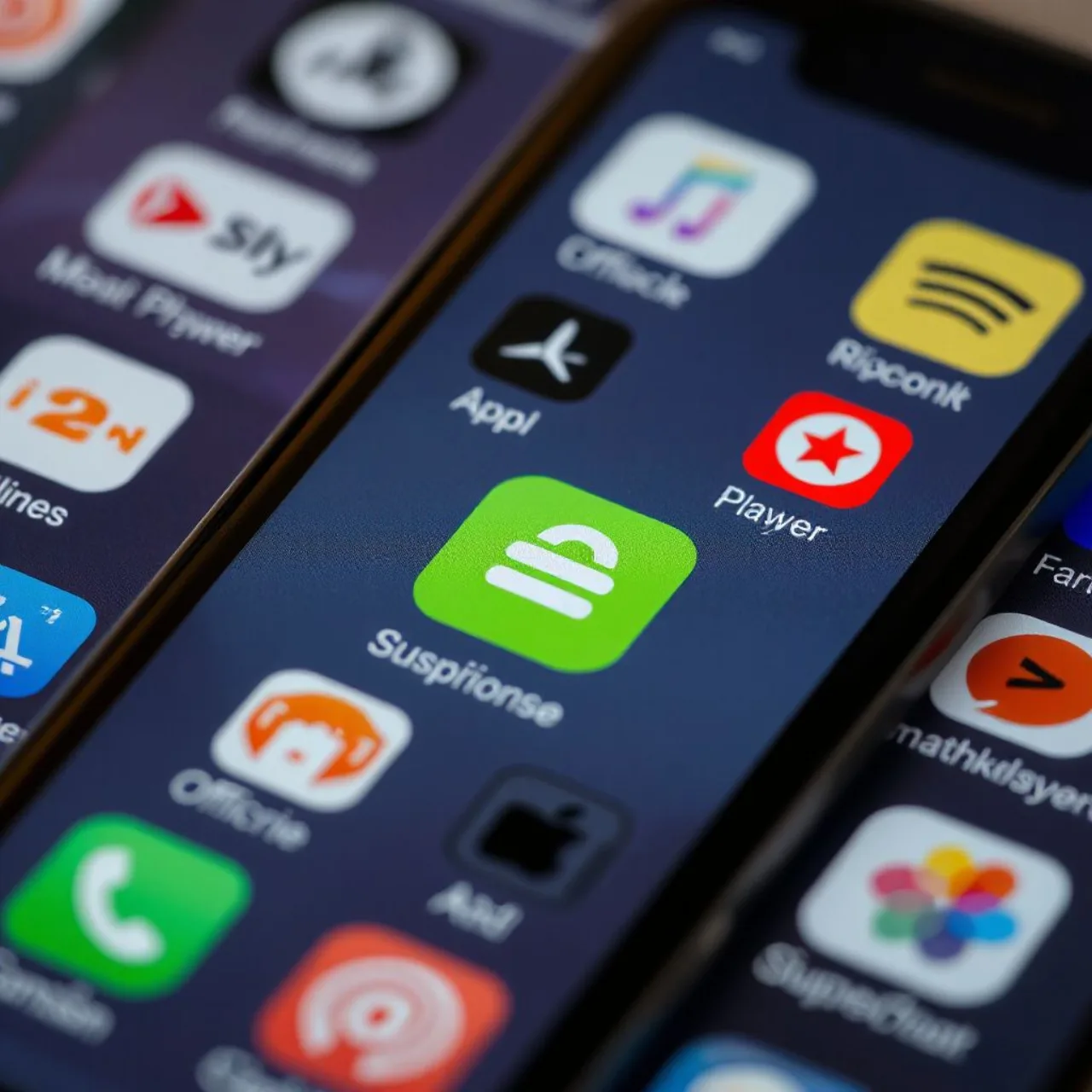 Tela de smartphone na Play Store mostrando o ícone verde do WhatsApp clone em posição de destaque antes do oficial
