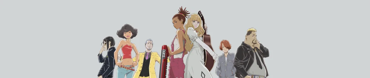 Cena do anime Carole & Tuesday