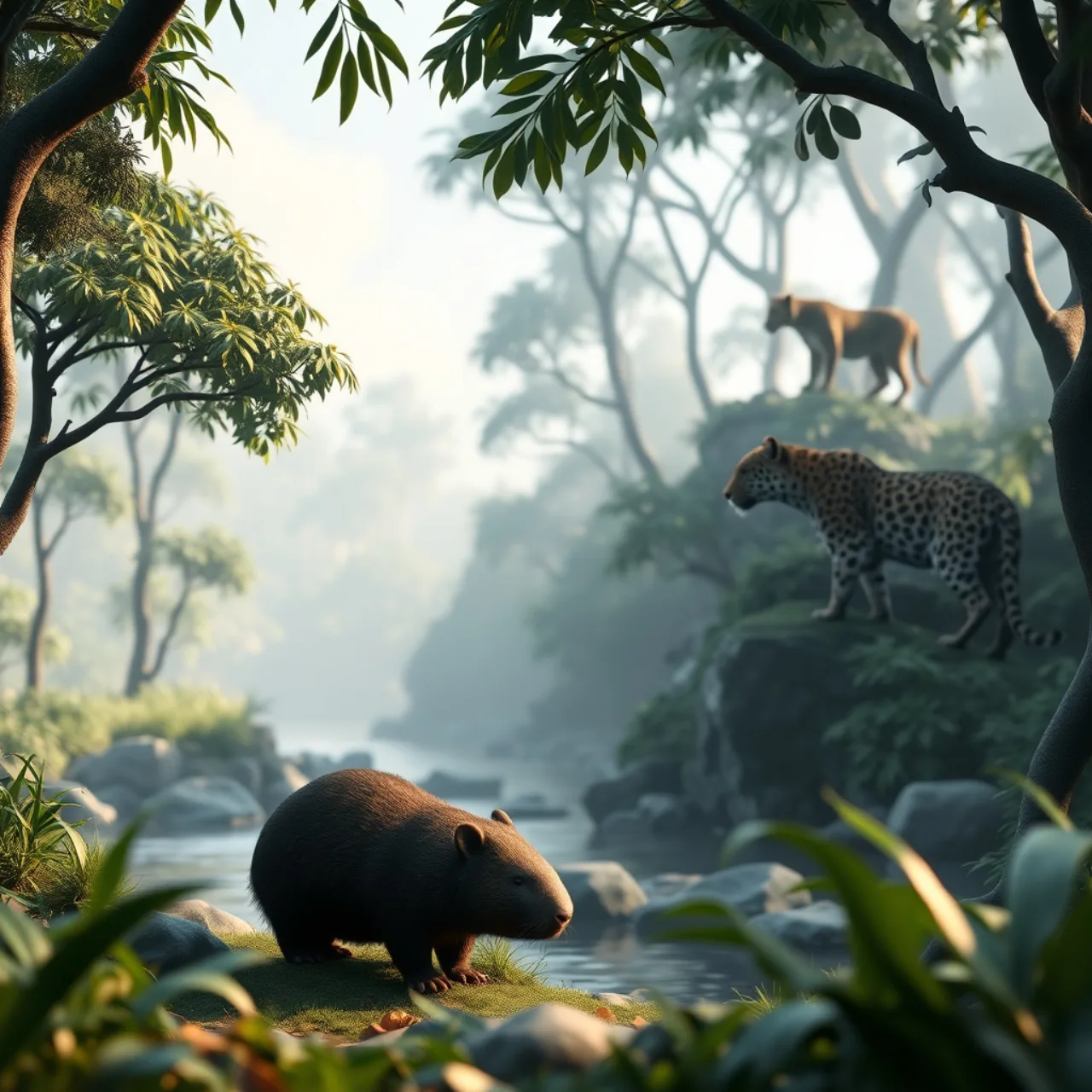 Imagem ilustrativa: Polyzonia: como um simulador da Amazônia pode virar um ecossistema autossustentável?