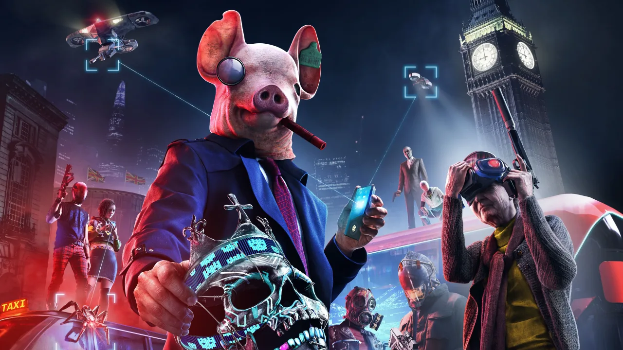 Cena do jogo Watch Dogs Legion