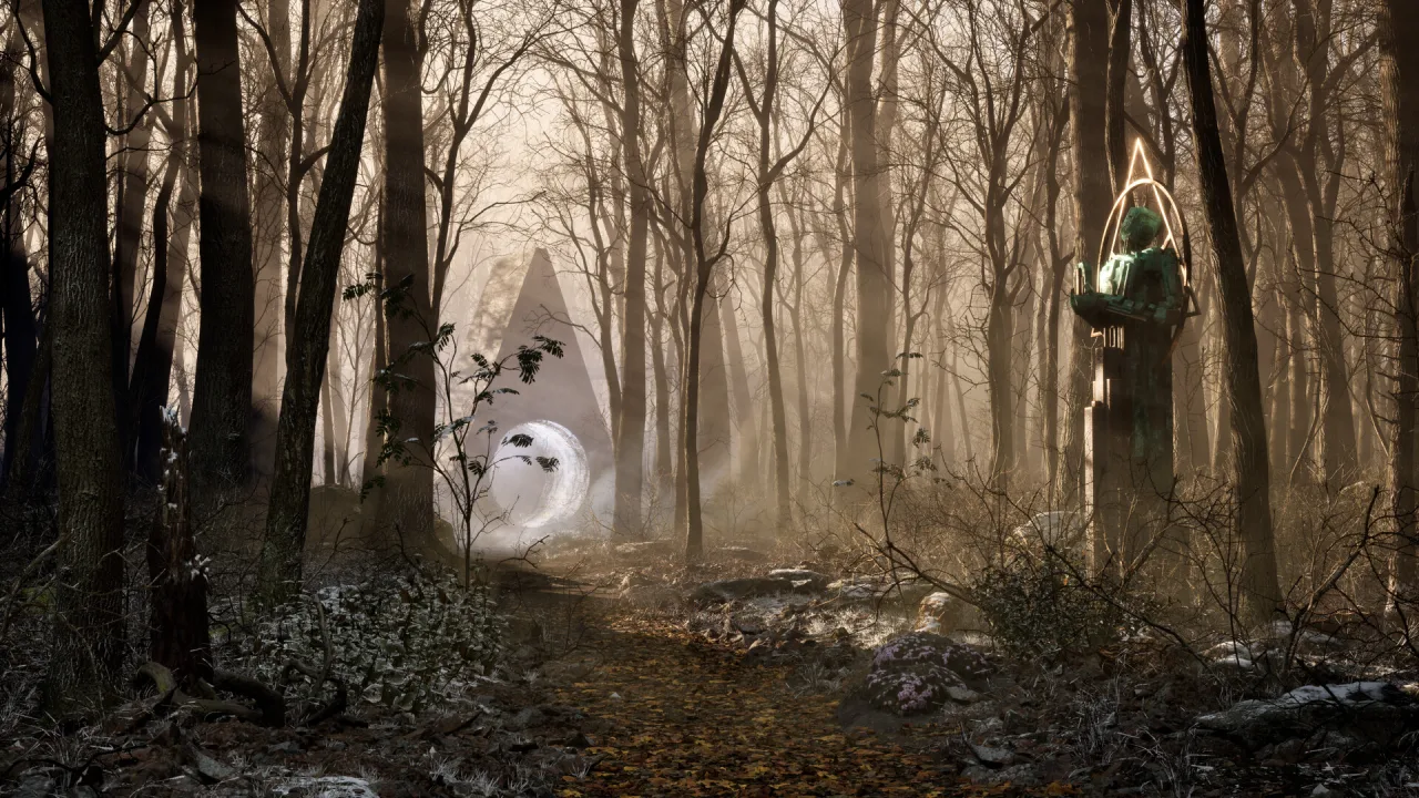 Cena do jogo The Talos Principle 3