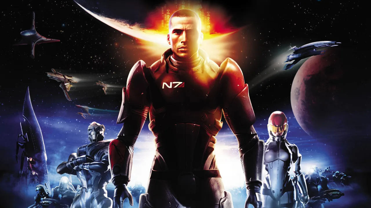 Cena do jogo Mass Effect