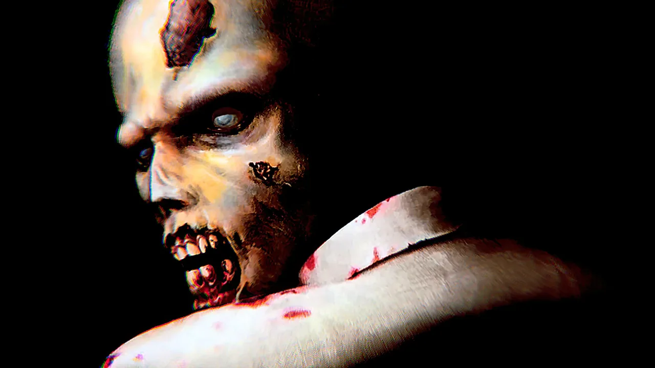 Cena do jogo Resident Evil