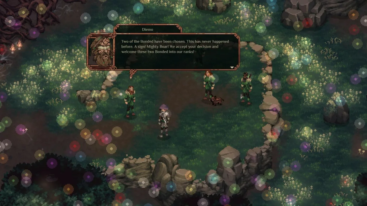 Cena do jogo Drova: Forsaken Kin