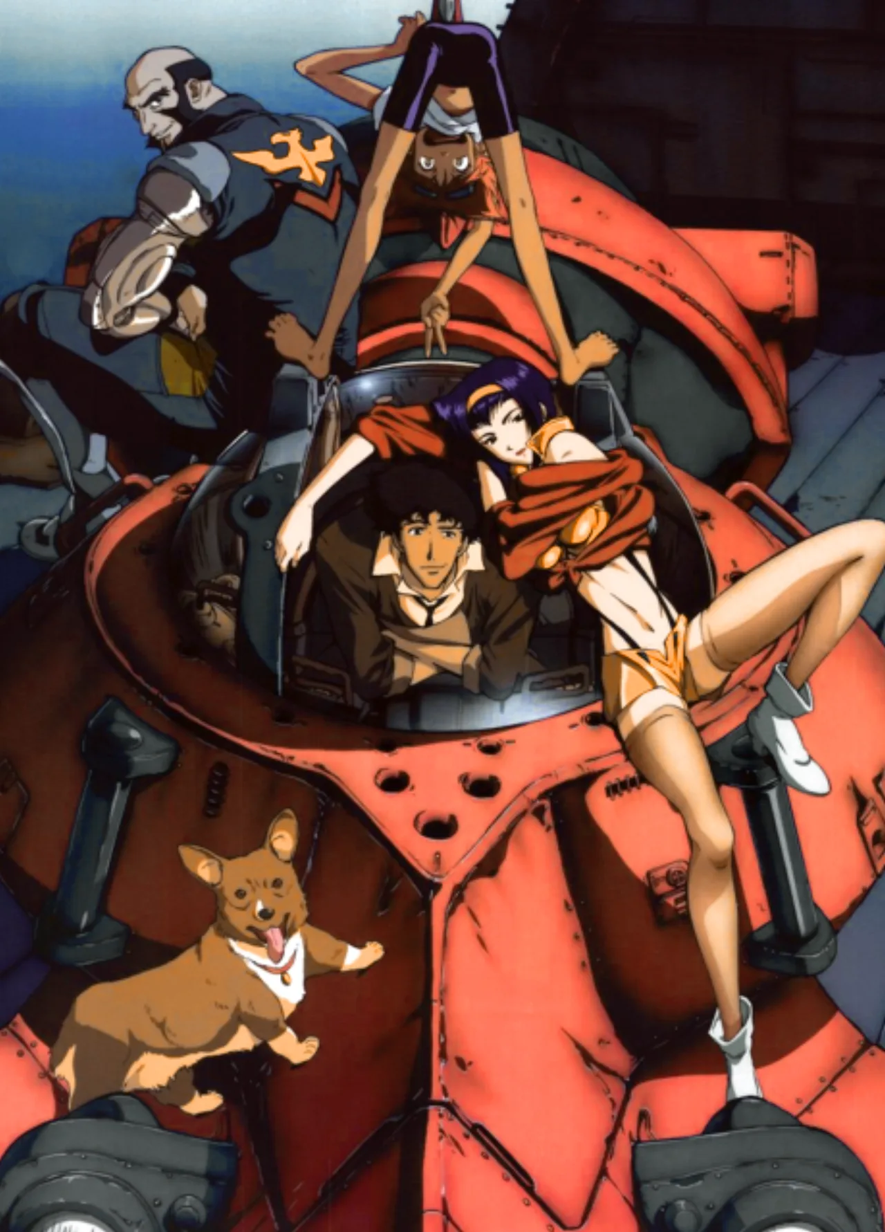 Cena do anime Cowboy Bebop