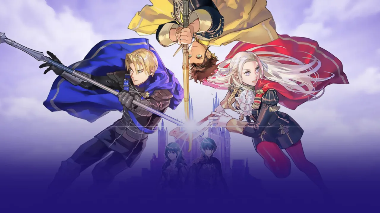 Cena do jogo Three Houses