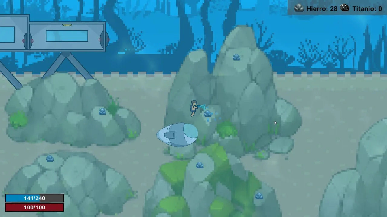 Cena do jogo Subnautica 2