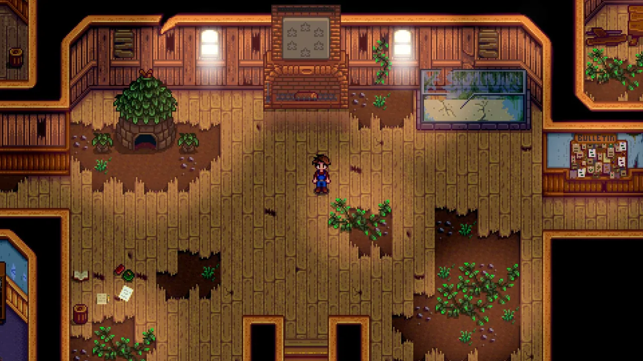 Cena do jogo Stardew Valley