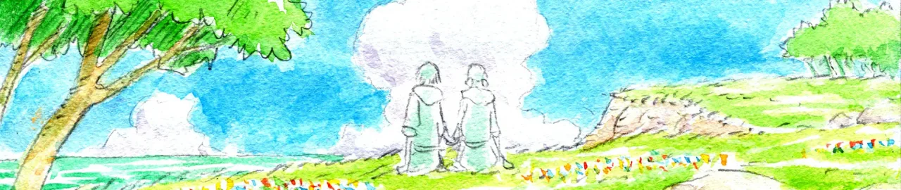 Cena do anime Cocoon – One Summer of Girlhood