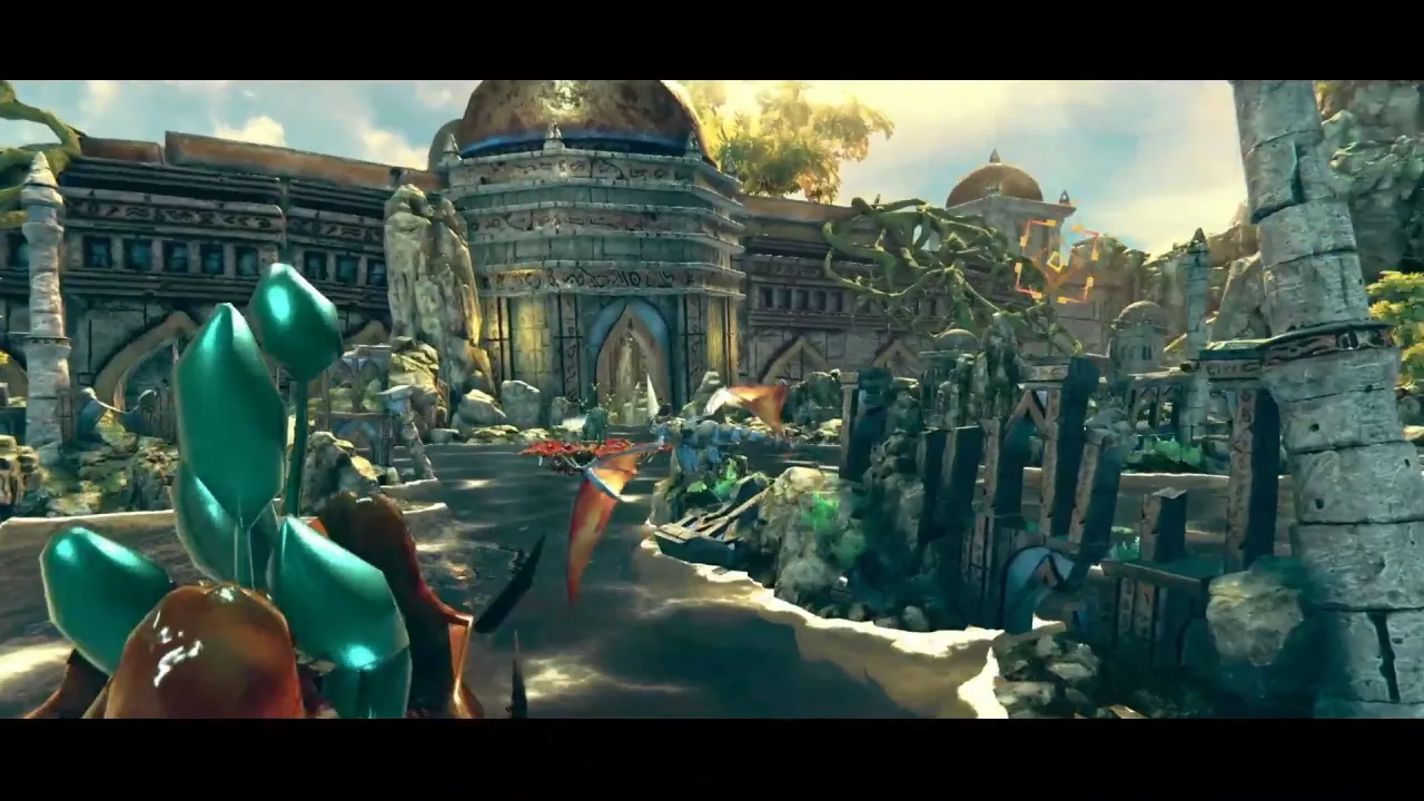 Cena do jogo Panzer Dragoon