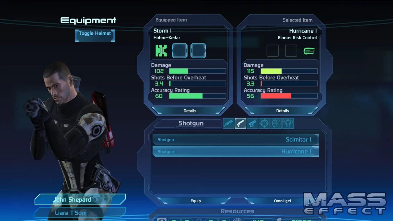 Cena do jogo Mass Effect