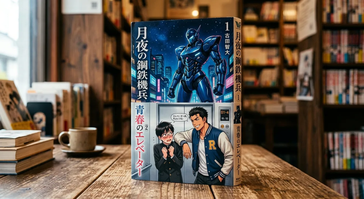 Imagem ilustrativa: Midnight Robot e Arai‑kun & Haruma‑senpai: o que muda com a nova licença da Manga Mavericks?