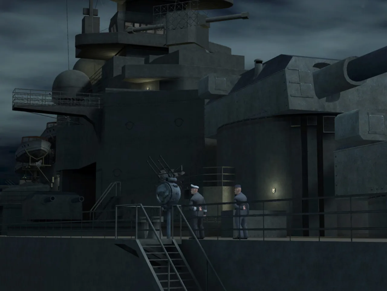 Cena do jogo Call of Duty