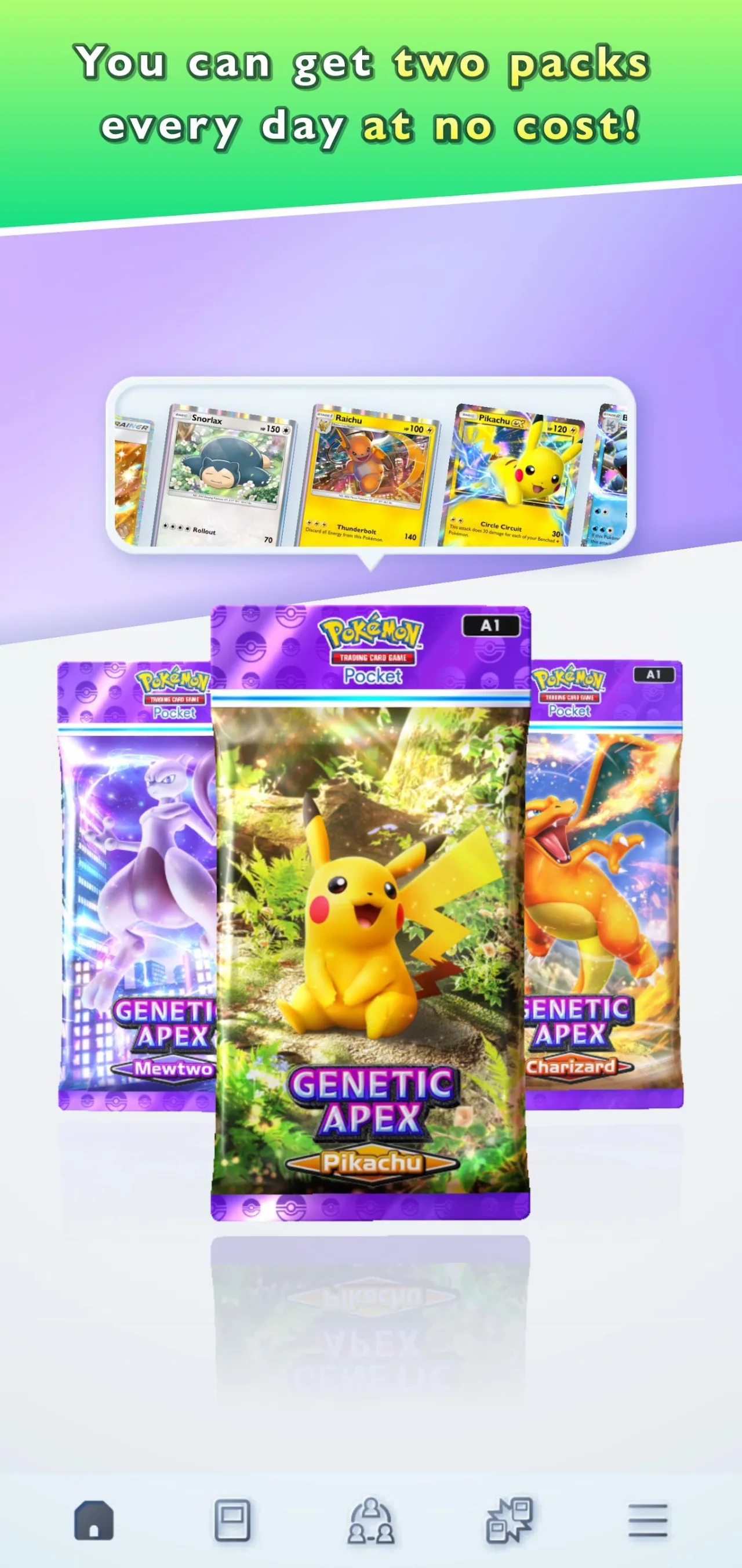 Cena do jogo Pokemon TCG