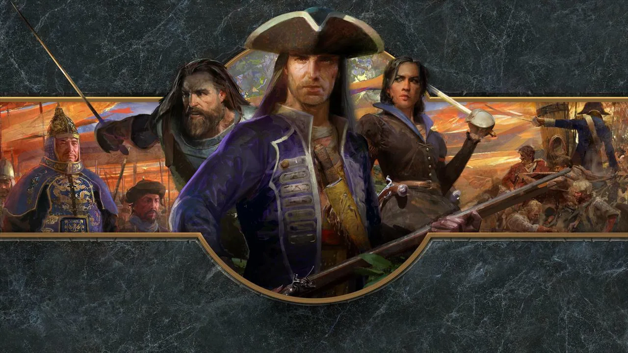 Cena do jogo Age of Empires III: Definitive Edition