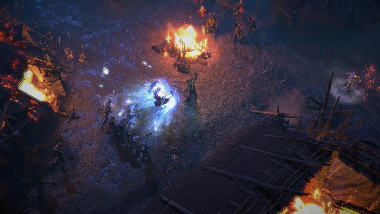 Cena do jogo Path of Exile 2