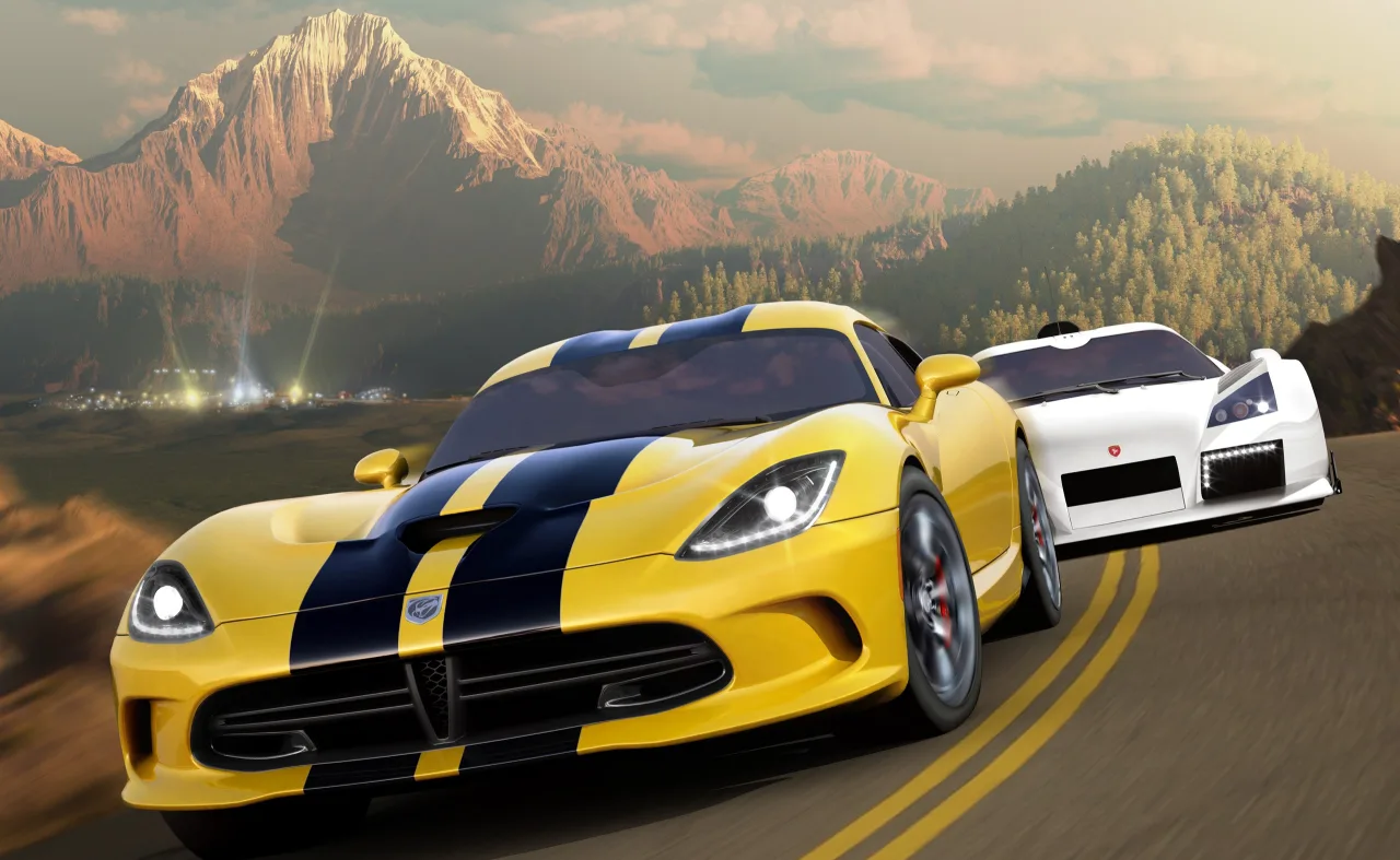 Cena do jogo Forza Horizon