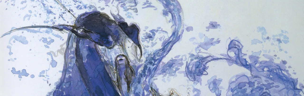 Cena do anime Vampire Hunter D