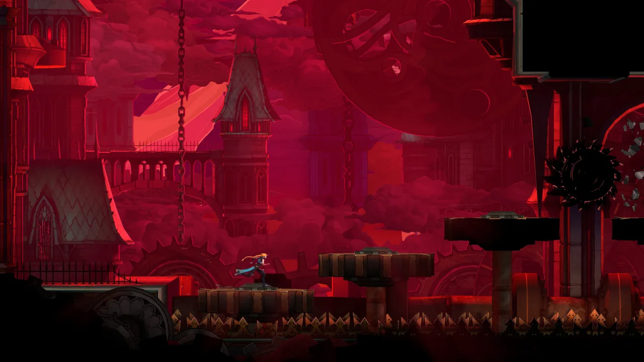 Cena do jogo Castlevania: Belmont's Curse