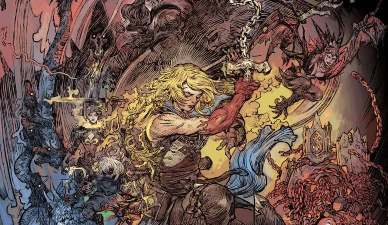 Cena do jogo Belmont's Curse
