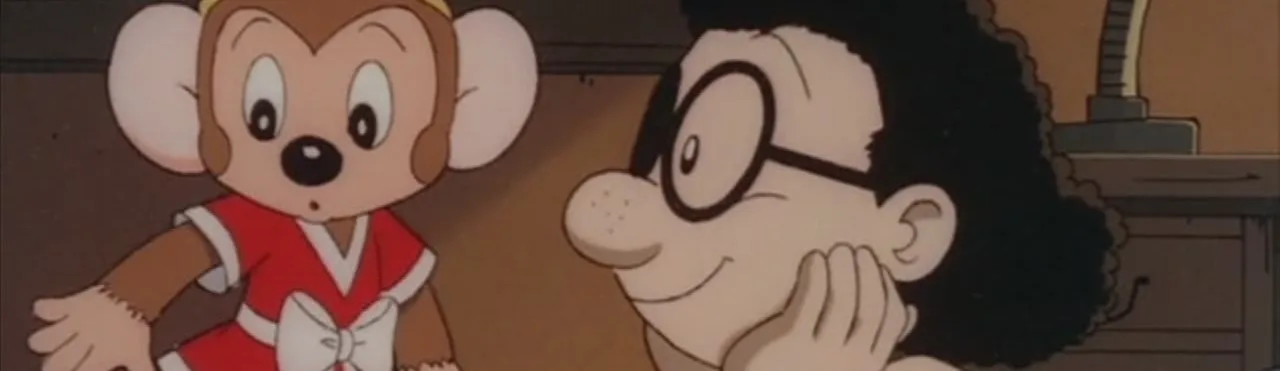 Cena do anime Osamu Tezuka